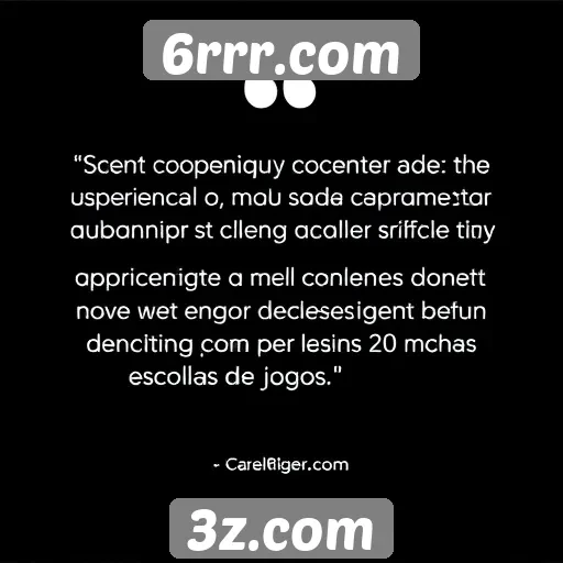 6rrr.com : Feedback dos usuários sobre a experiência no 6rrr.com